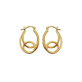Transmigration Gold Plated Earring